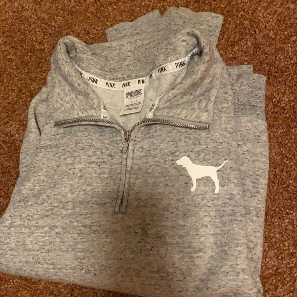 Size Small PINK Quarter Zip